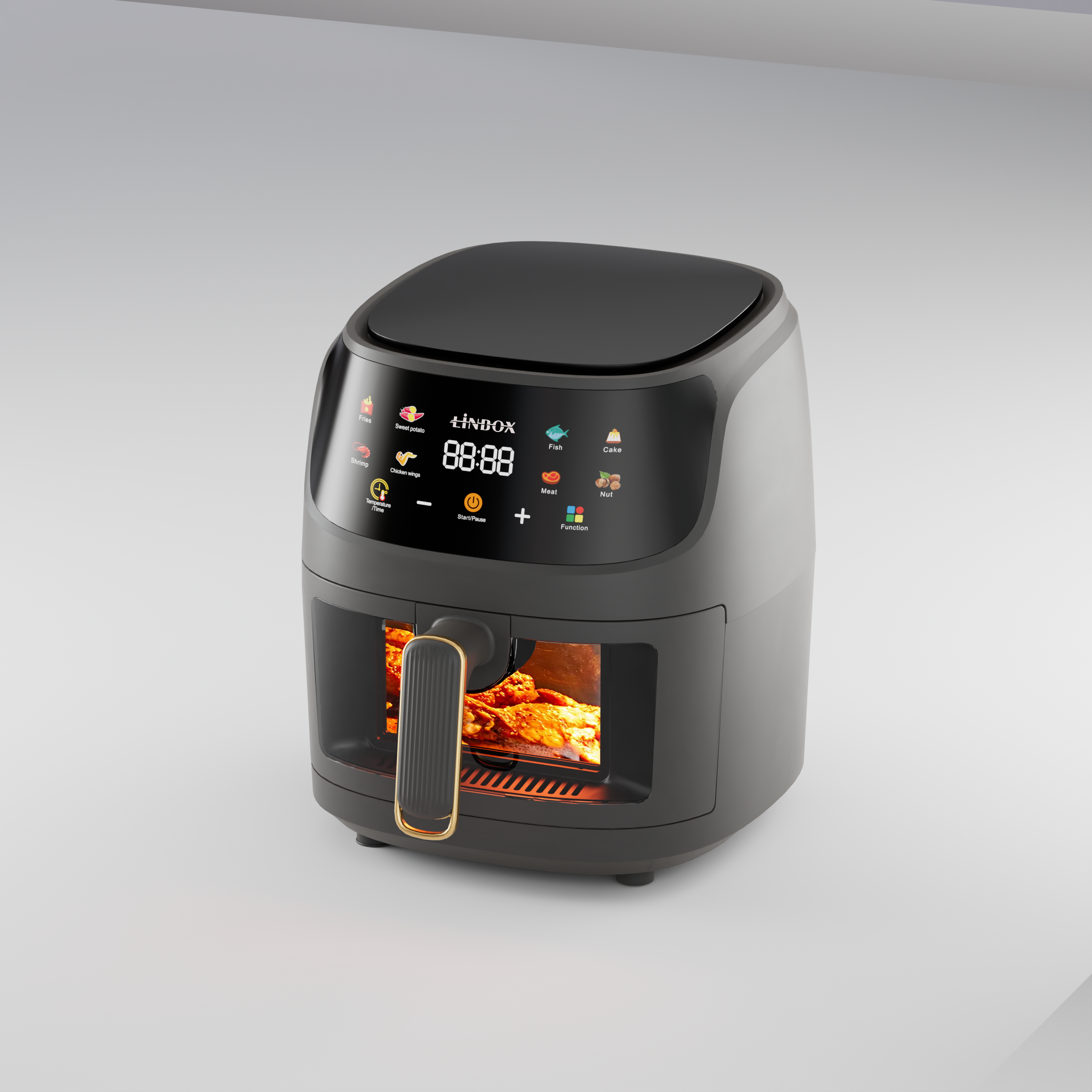 AF-501W 5L Digital Air Fryer