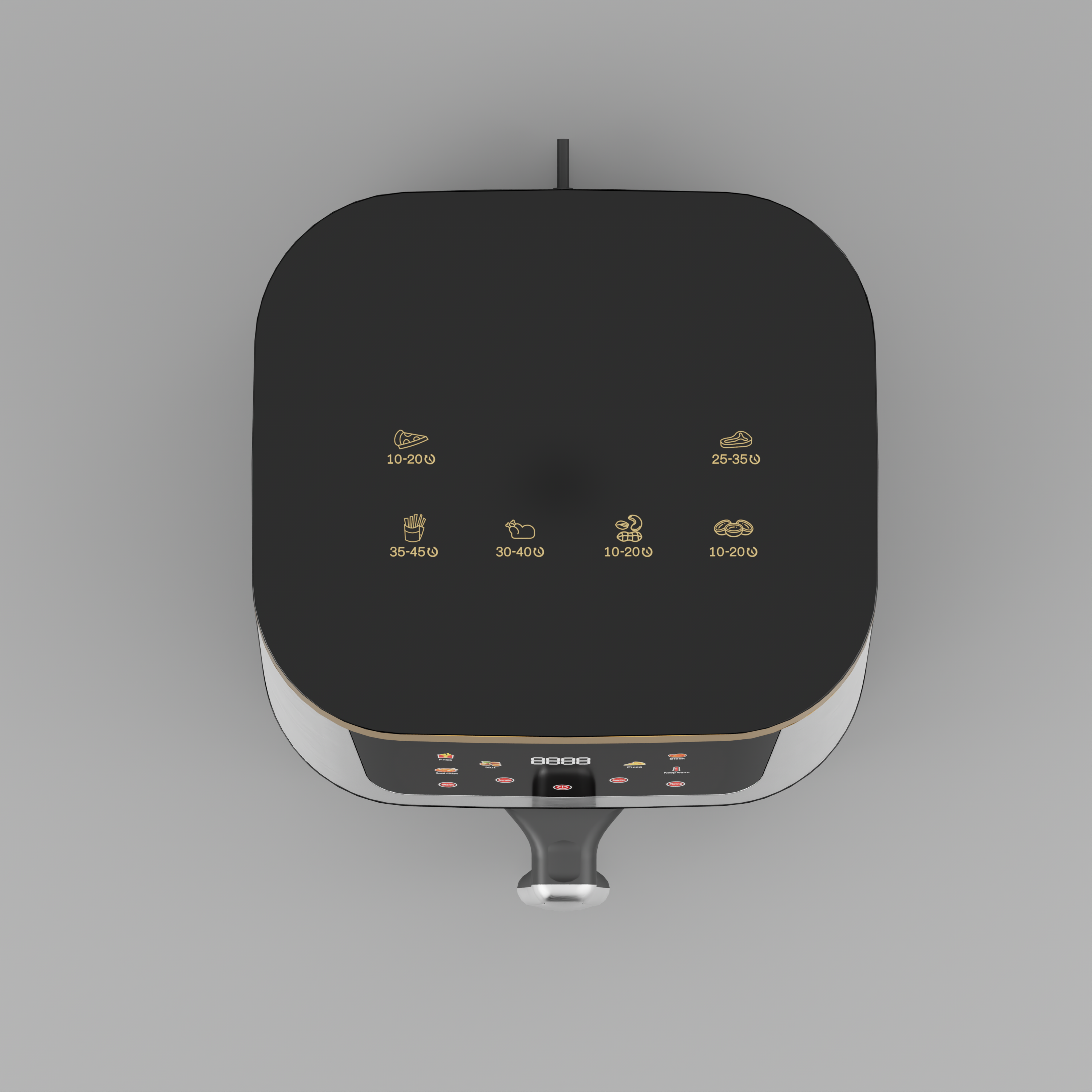 AF-806 Silver Air Fryer
