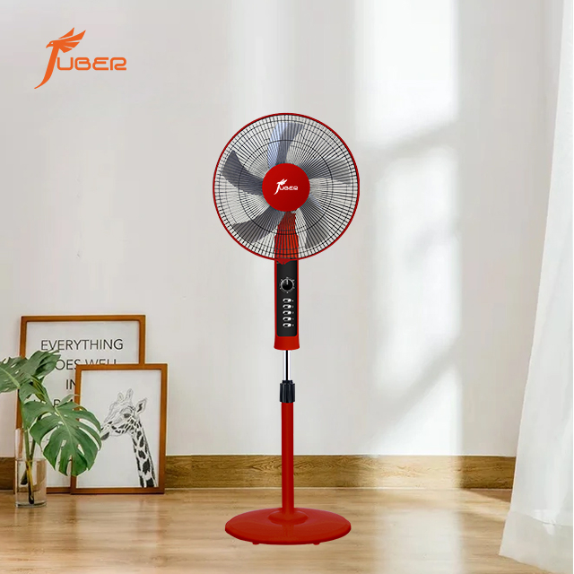 FS-40-A57 Red Floor Standing Fan