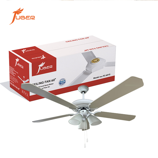 WS52-5C3L Decorative Ceiling Fan with Light