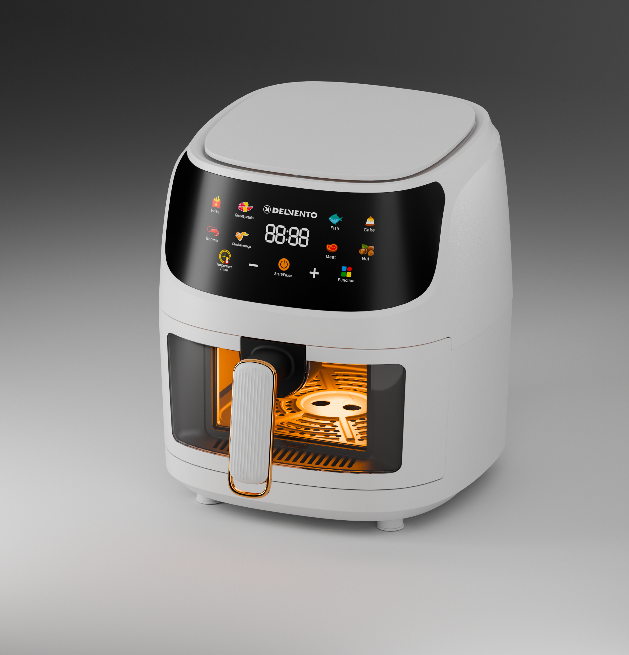 AF-501W 5L Digital Air Fryer
